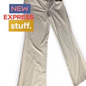 Express Cream Editor Pants (item#10271)